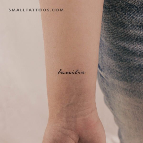 'Familia' Temporary Tattoo (Set of 3)