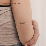 'Familia' Temporary Tattoo (Set of 3)