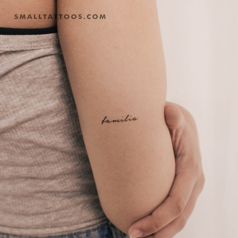 'Familia' Temporary Tattoo (Set of 3)