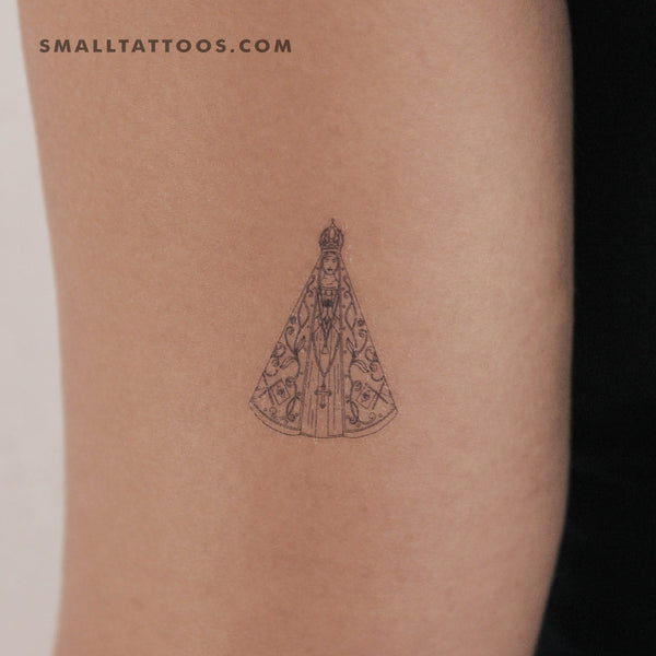 Nossa Senhora Aparecida Temporary Tattoo (Set of 3)