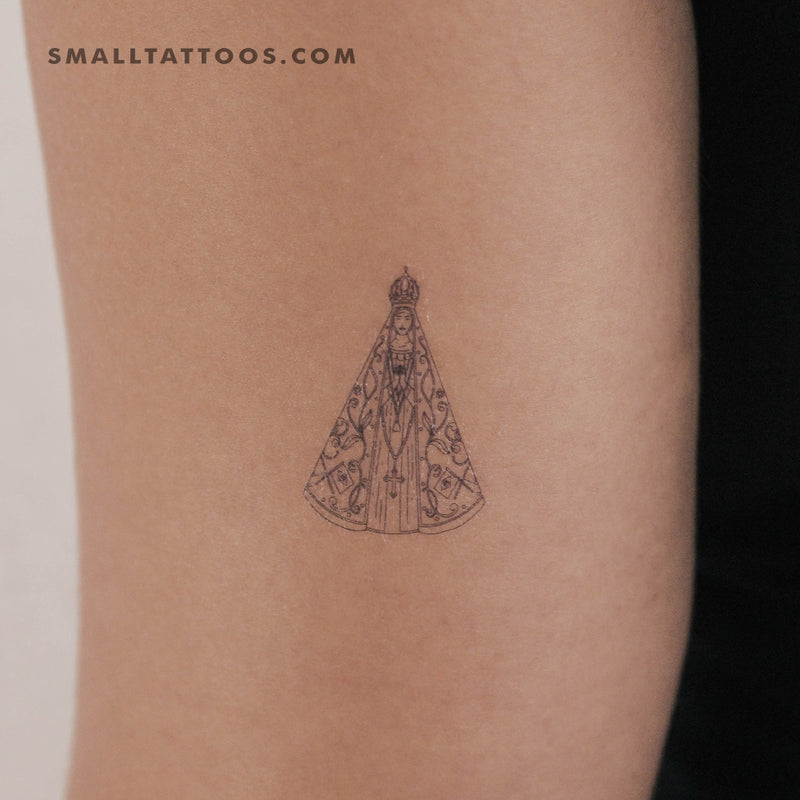 Nossa Senhora Aparecida Temporary Tattoo (Set of 3)