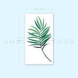 Palm Leaf Temporary Tattoo by Zihee (Set of 3)