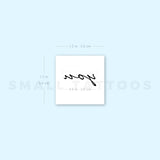 You Temporary Tattoo (Set of 3)