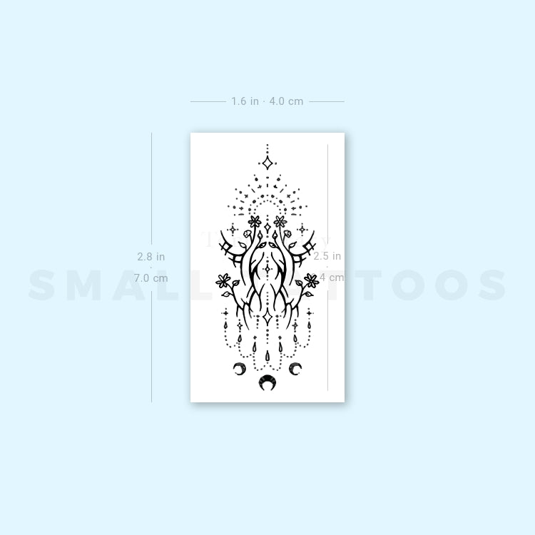 Tribal Wristband Temporary Tattoo by Tukoi (Set of 3)