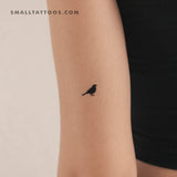 Standing Bird Temporary Tattoo (Set of 3)