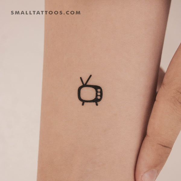 TV Temporary Tattoo (Set of 3)