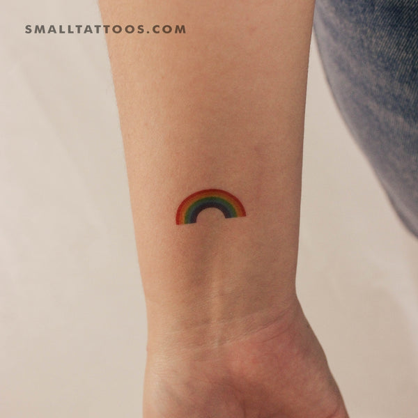 Rainbow Temporary Tattoo (Set of 3)