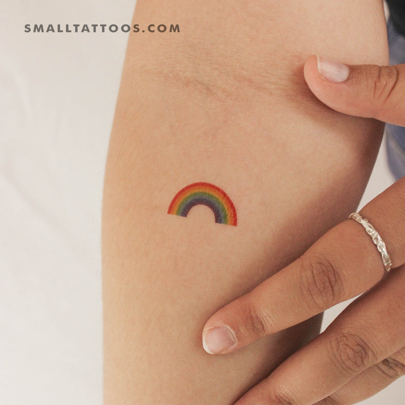 Rainbow Temporary Tattoo (Set of 3)