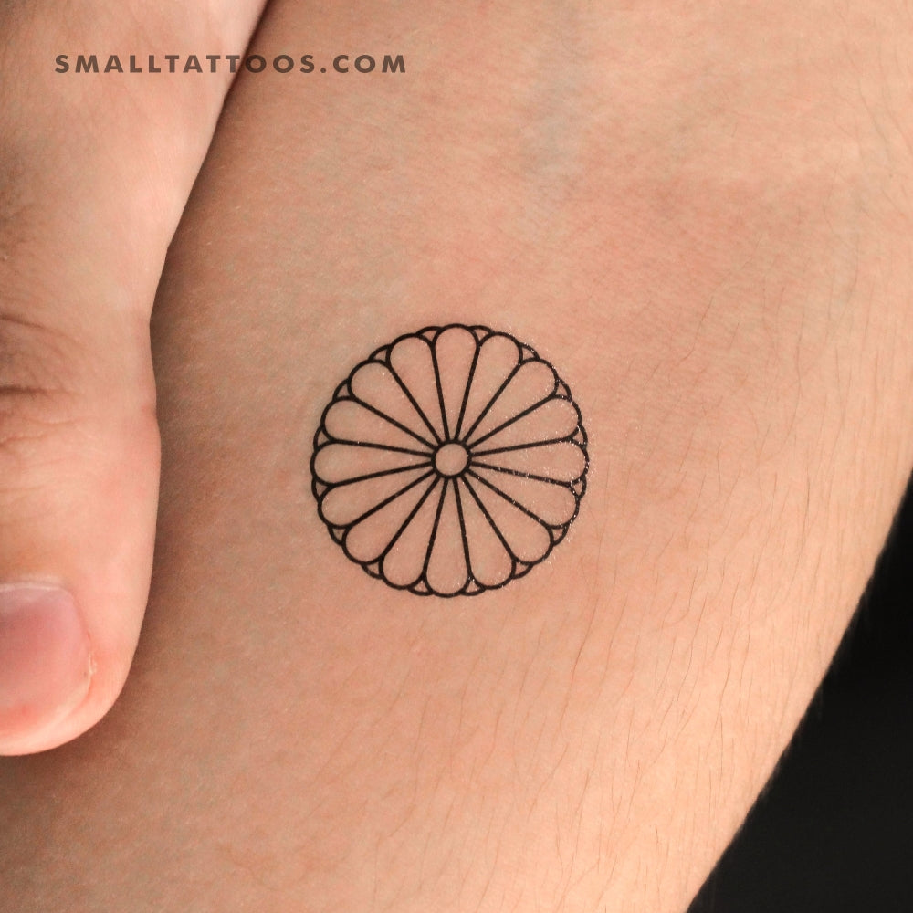 Tatuaje temporal del Sello Imperial de Japón (juego de 3)