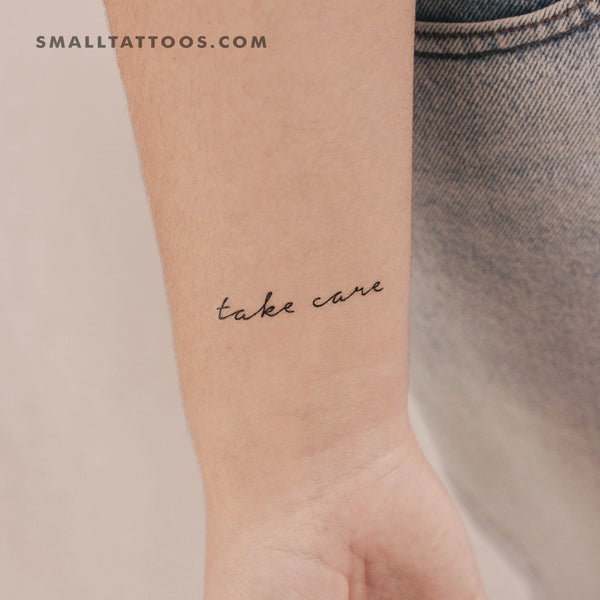 Take Care Temporary Tattoo (Set of 3)