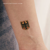 Germany Coat Of Arms Temporary Tattoo (Set of 3)