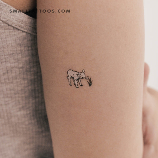 Lamb Temporary Tattoo (Set of 3)