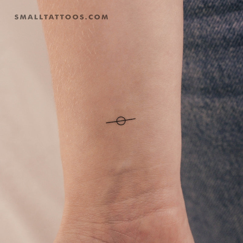 Saturn Temporary Tattoo (Set of 3)