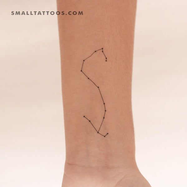 Scorpius Constellation Temporary Tattoo (Set of 3)