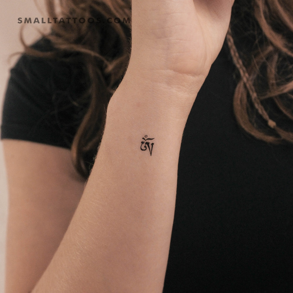Tatuaje temporal Om tibetano (juego de 3)