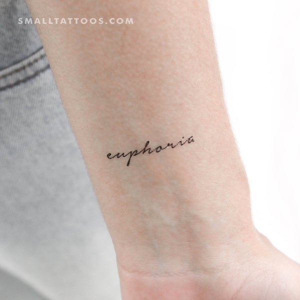 Euphoria Temporary Tattoo (Set of 3)