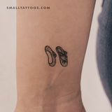 Little Ballet Shoes Temporary Tattoo (Set of 3)