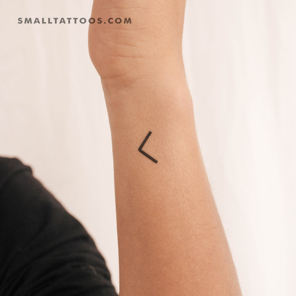 Tatuaje temporal de Kenaz (juego de 3)