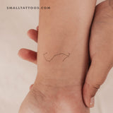 Small Scorpius Constellation Temporary Tattoo (Set of 3)