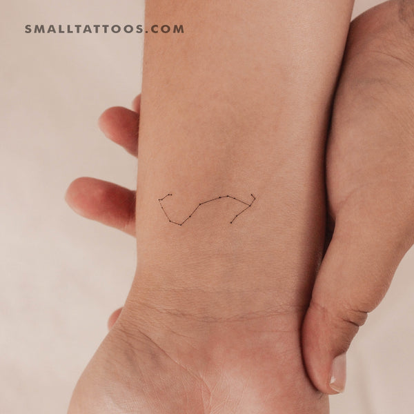 Small Scorpius Constellation Temporary Tattoo (Set of 3)