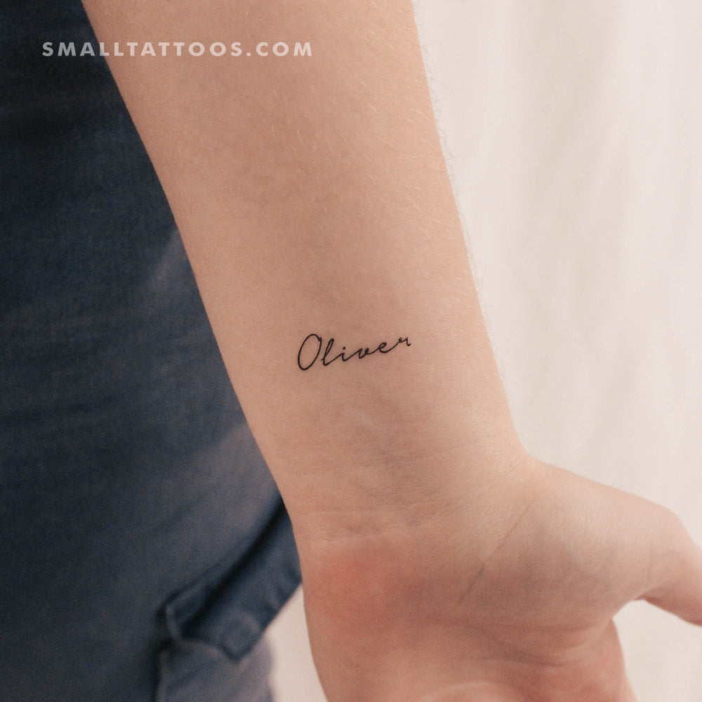 Tatuaje temporal de Oliver (juego de 3)