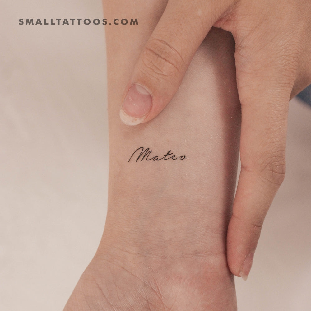 Tatuaje temporal de Mateo (juego de 3)