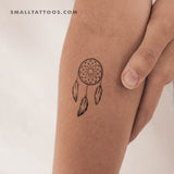 Small Dreamcatcher Temporary Tattoo (Set of 3)