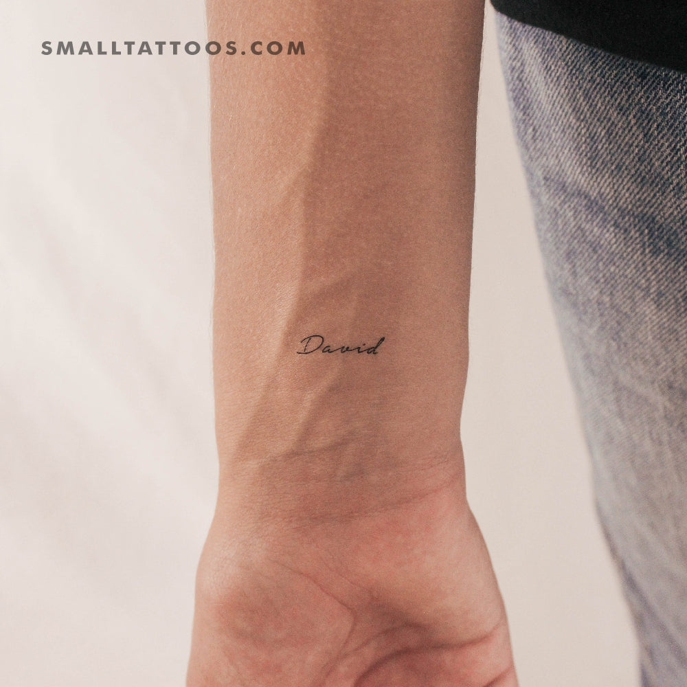 Tatuaje temporal de David (juego de 3)