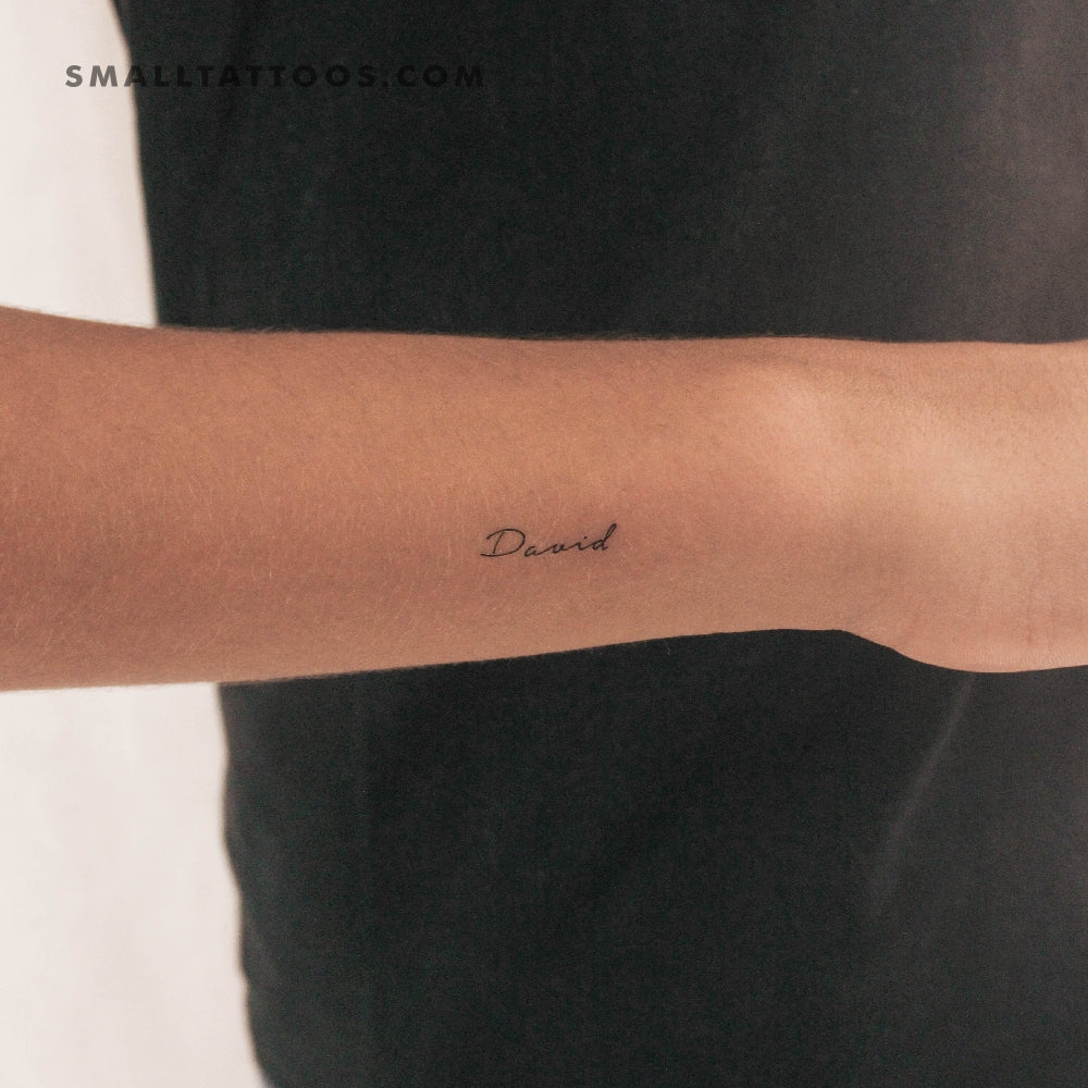 Tatuaje temporal de David (juego de 3)