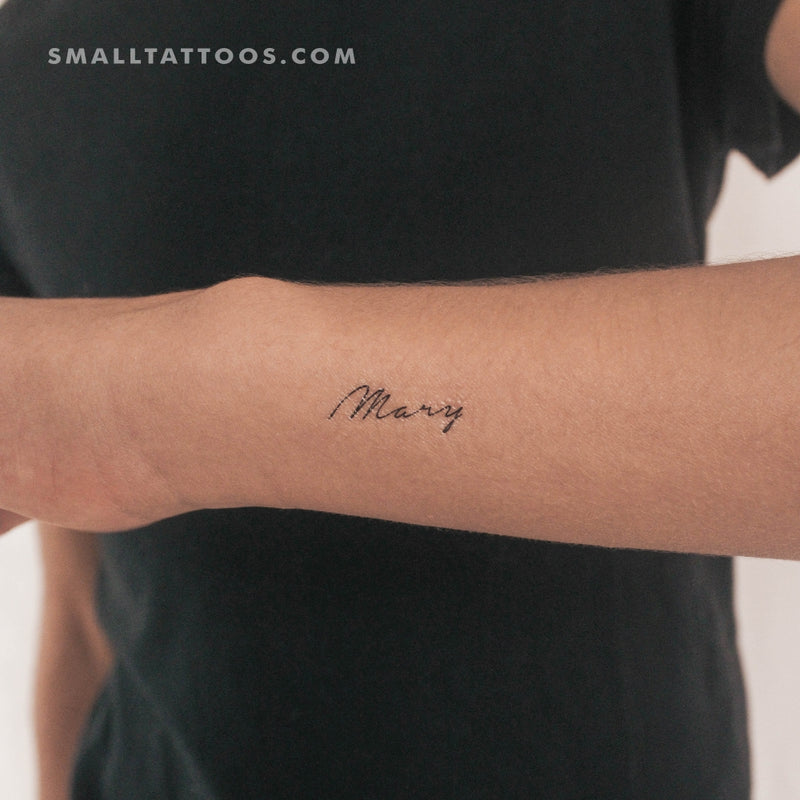 Mary Temporary Tattoo (Set of 3)