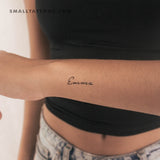 Emma Temporary Tattoo (Set of 3)