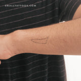 Small Capricornus Constellation Temporary Tattoo (Set of 3)