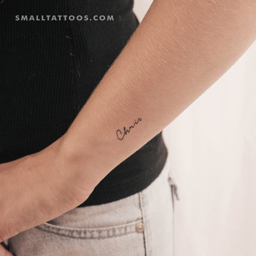 Tatuaje temporal de Chris (juego de 3)