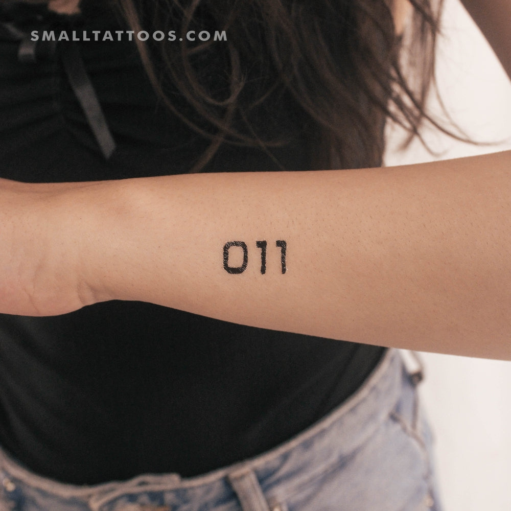 011 Tatuaje temporal (juego de 3)