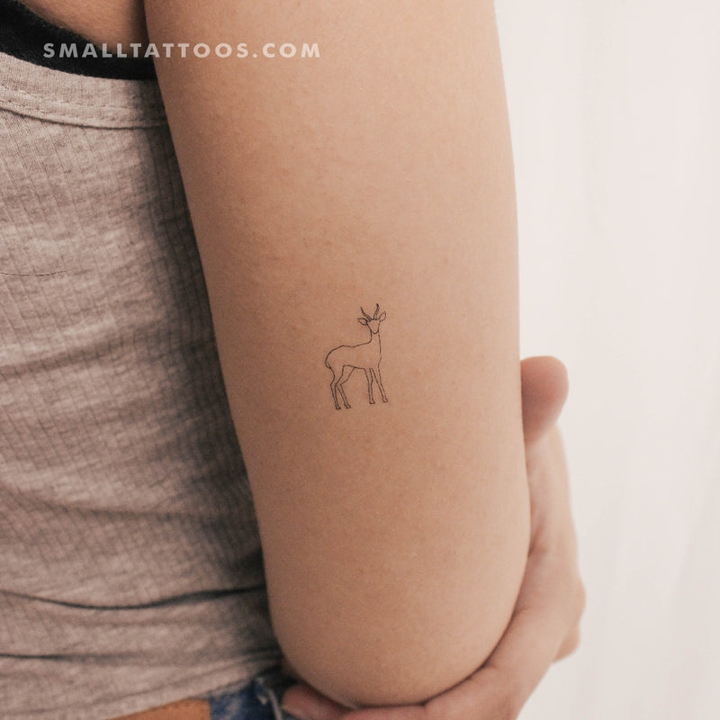 Gazelle Temporary Tattoo (Set of 3)