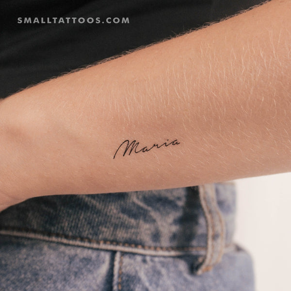 Maria Temporary Tattoo (Set of 3)