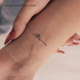 Maria Temporary Tattoo (Set of 3)