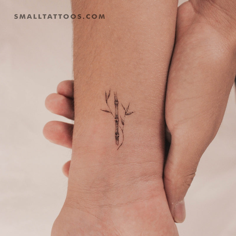 Bamboo Temporary Tattoo (Set of 3)