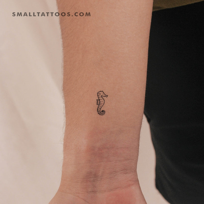 Little Seahorse Temporary Tattoo (Set of 3)