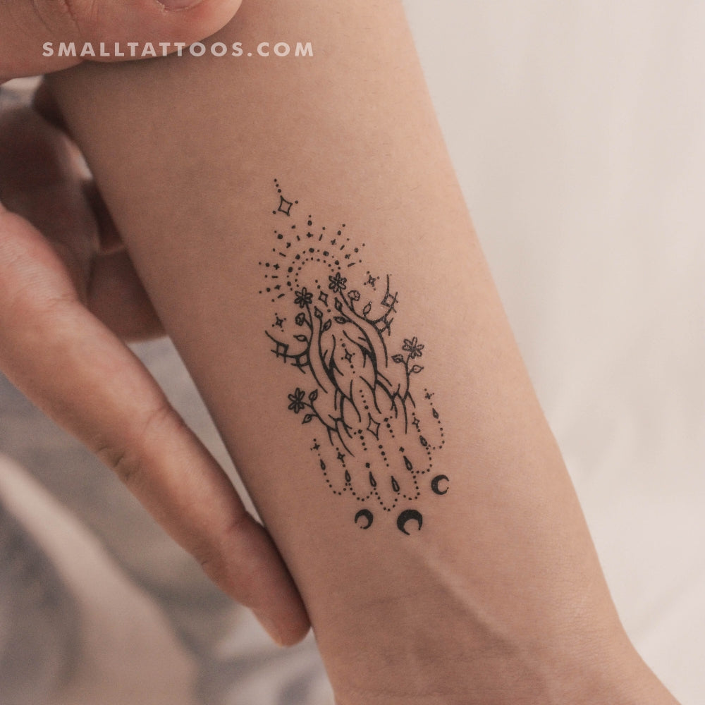 Tatuaje temporal de pulsera tribal de Tukoi (juego de 3)
