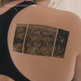 Bosch's The Garden of Earthly Delights Temporary Tattoo (Set of 3)