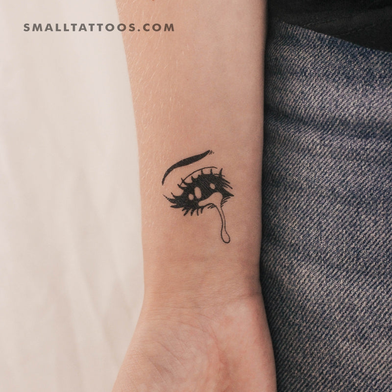 Crying Eye Temporary Tattoo by Tukoi (Set of 3)