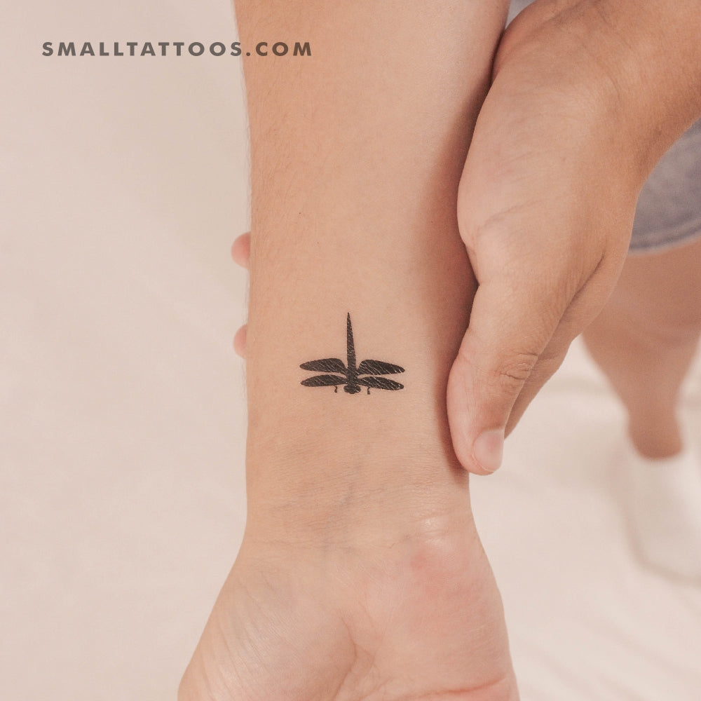 Tatuaje temporal de libélula (juego de 3)