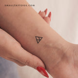 Transition Symbol Temporary Tattoo (Set of 3)