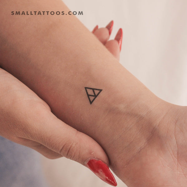 Transition Symbol Temporary Tattoo (Set of 3)