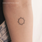 Star of Lakshmi Temporary Tattoo (Set of 3)