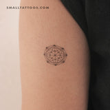 Octagon Matrix Temporary Tattoo (Set of 3)