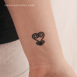 Sankofa Temporary Tattoo - Set of 3