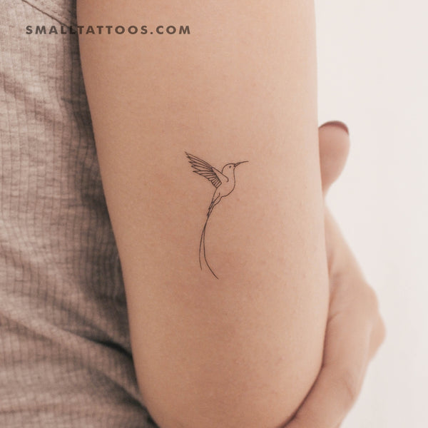 Long-tailed Sylph Temporary Tattoo (Set of 3)