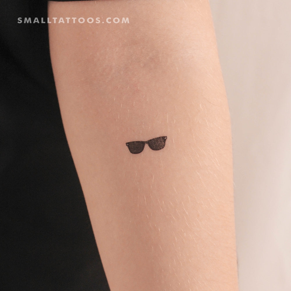 Tatuaje temporal de gafas de sol (juego de 3)
